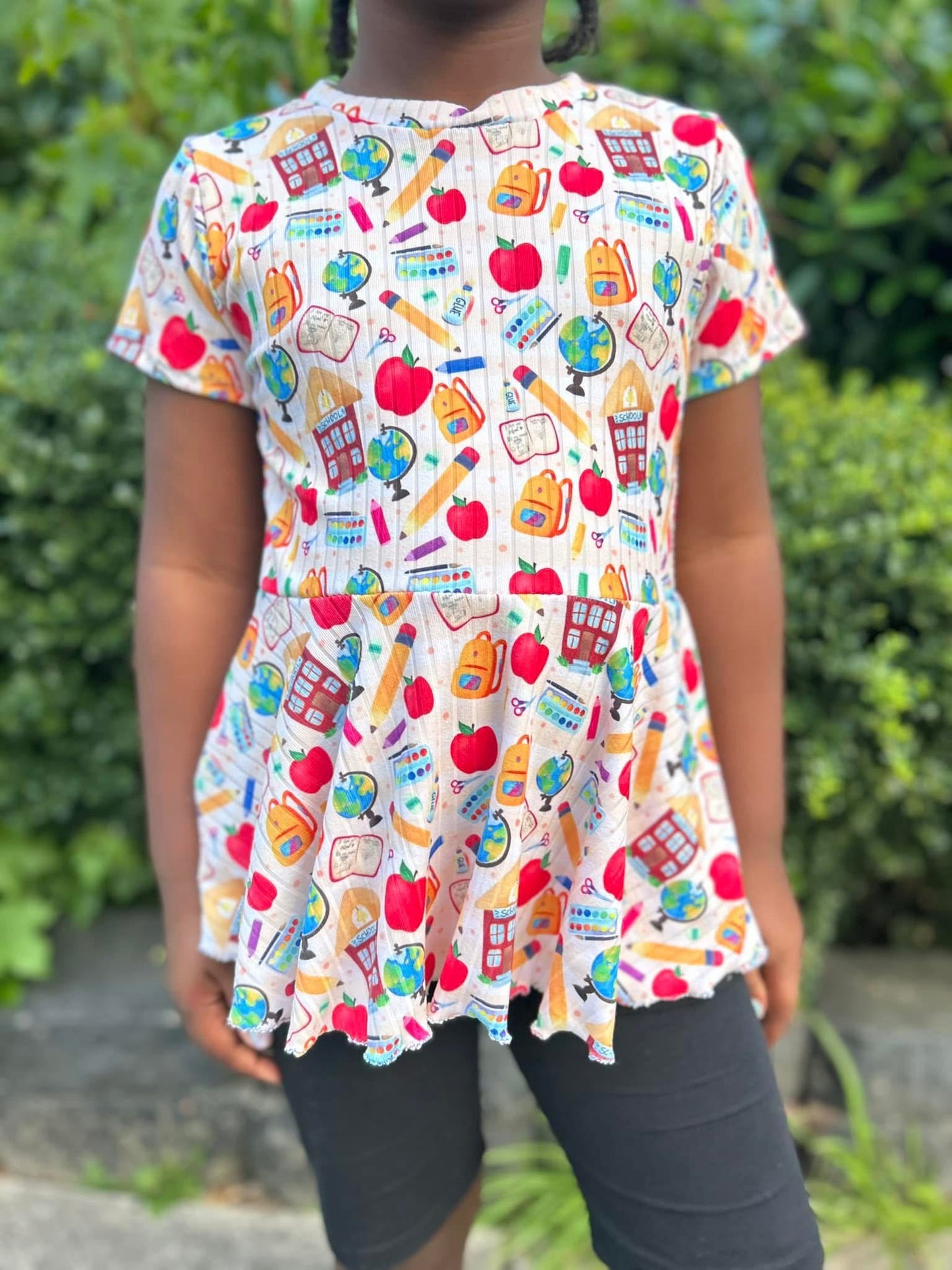 School house twirl/t shirt