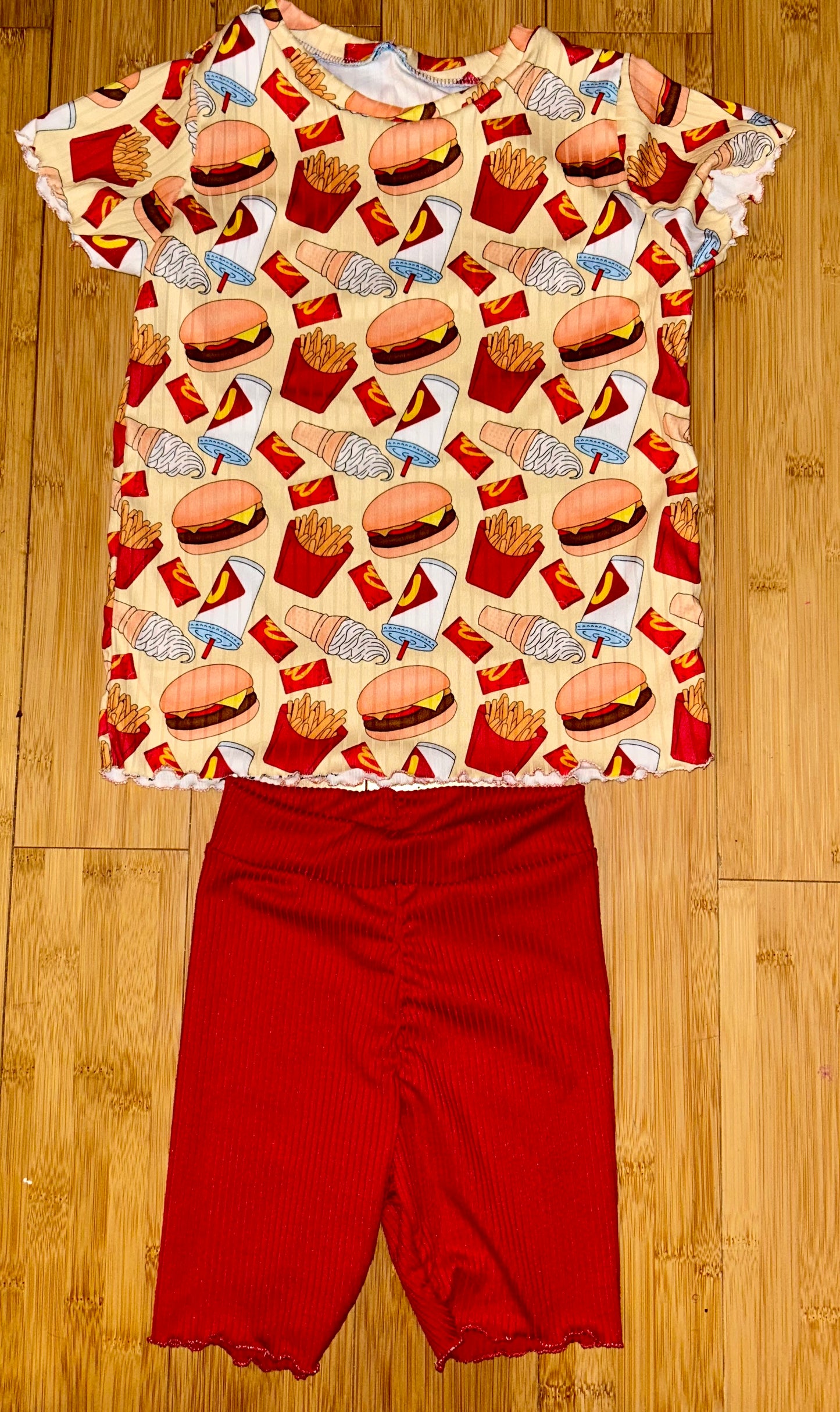 Chicki nuggies and fries set