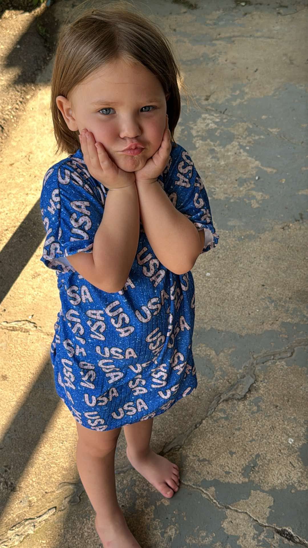 USA t shirt dress