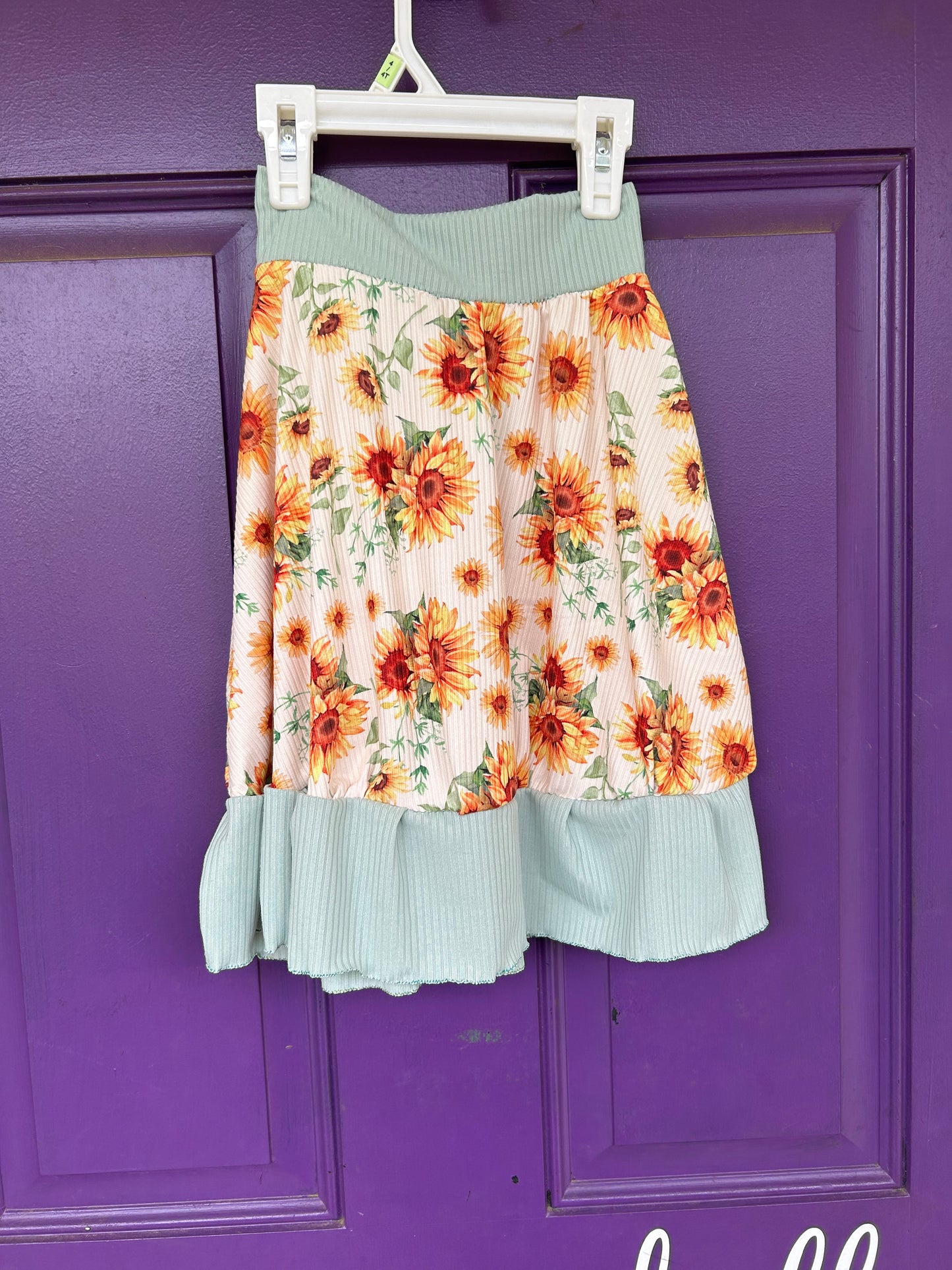 Sunflower Sunday skirt