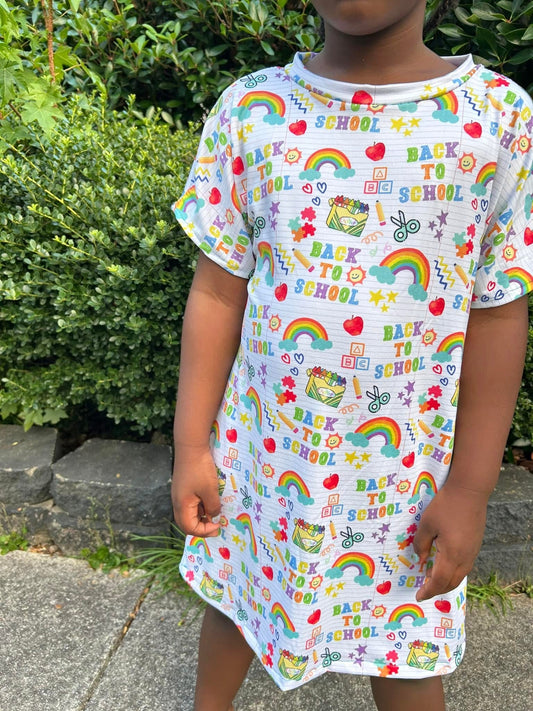 Paper t shirt dress