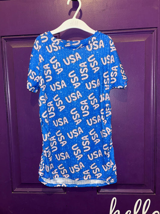 USA t shirt dress