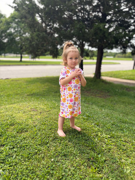 Daisy t shirt dress