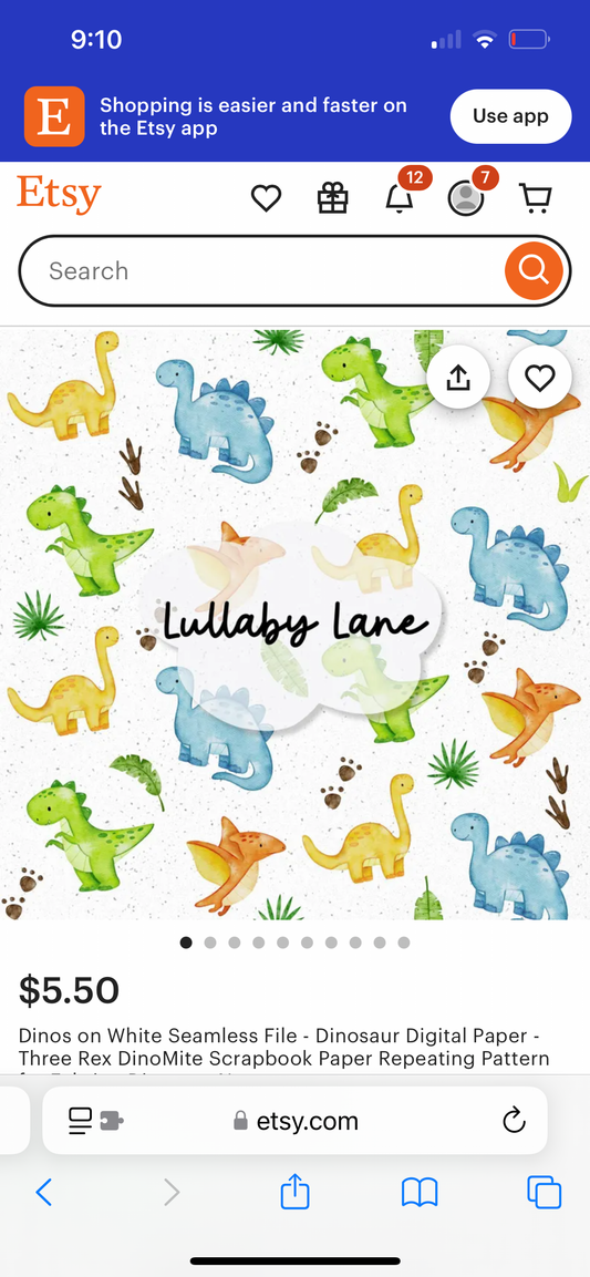 Baby Dino Ollie romper