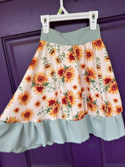 Sunflower Sunday skirt